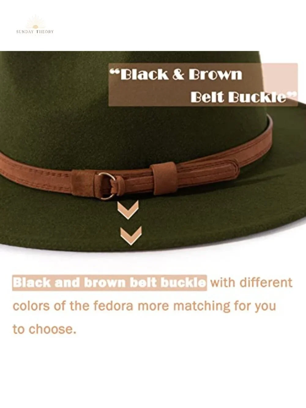 Vintage Wide Brim Fedora Hat Adjustable Drawstring Cotton Polyester Unisex